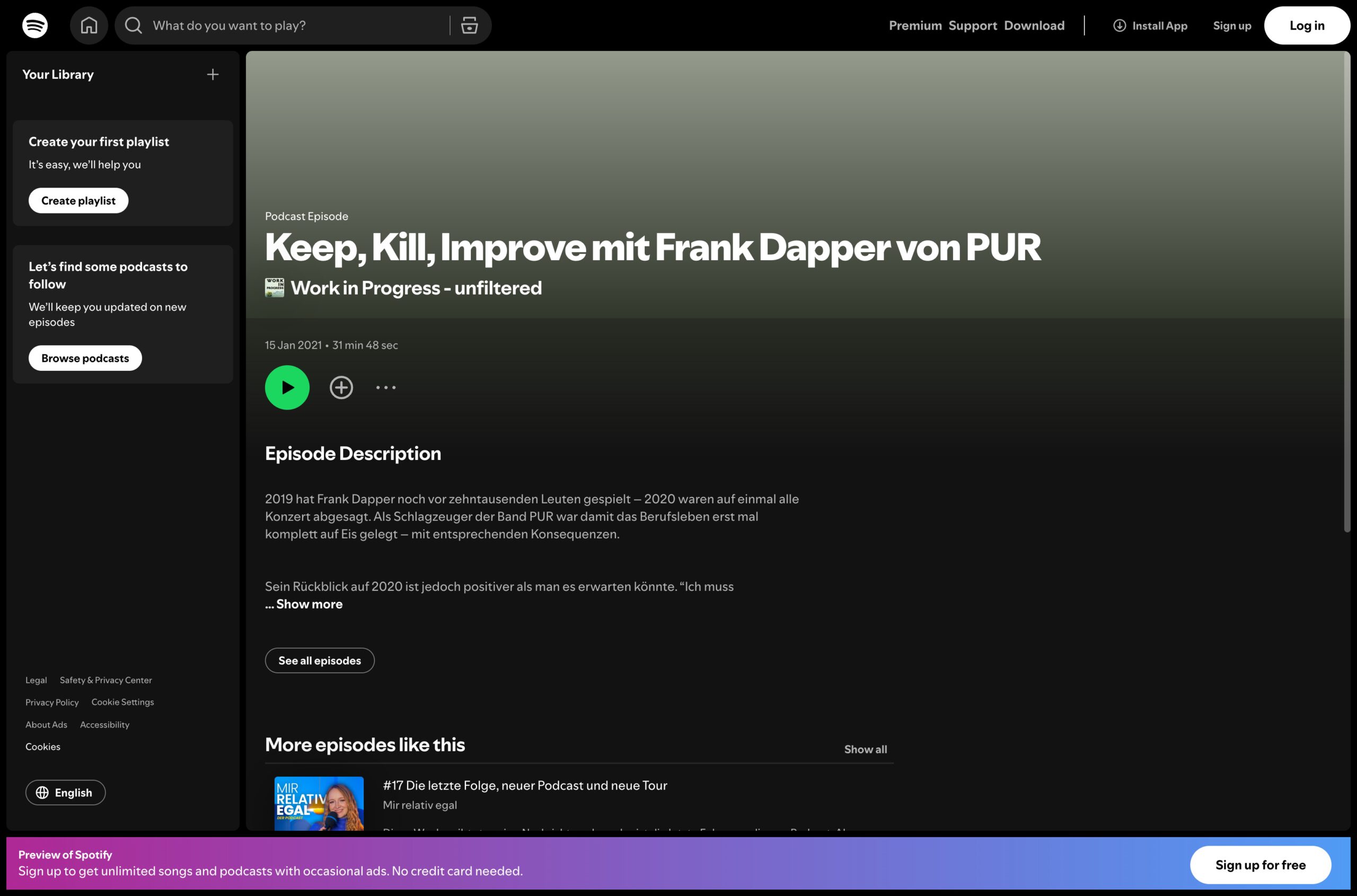 FireShot Capture 023 Keep, Kill, Improve Mit Frank Dapper Von PUR Work In Progress U [open.spotify.com]