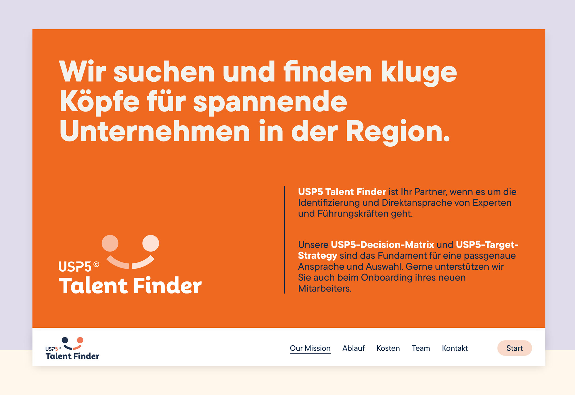 USP5 Talent Finder